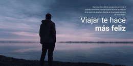 Viajar Te Hace Más Feliz - Plantilla Joomla Responsiva