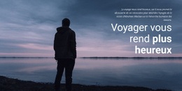 Voyager Vous Rend Plus Heureux - HTML Builder