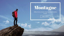 Site HTML Pour Appel De Montagne