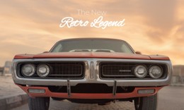 Retro Legend - Best CSS Template