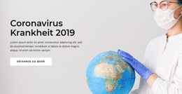 Premium-WordPress-Theme Für Coronavirus Krankheit