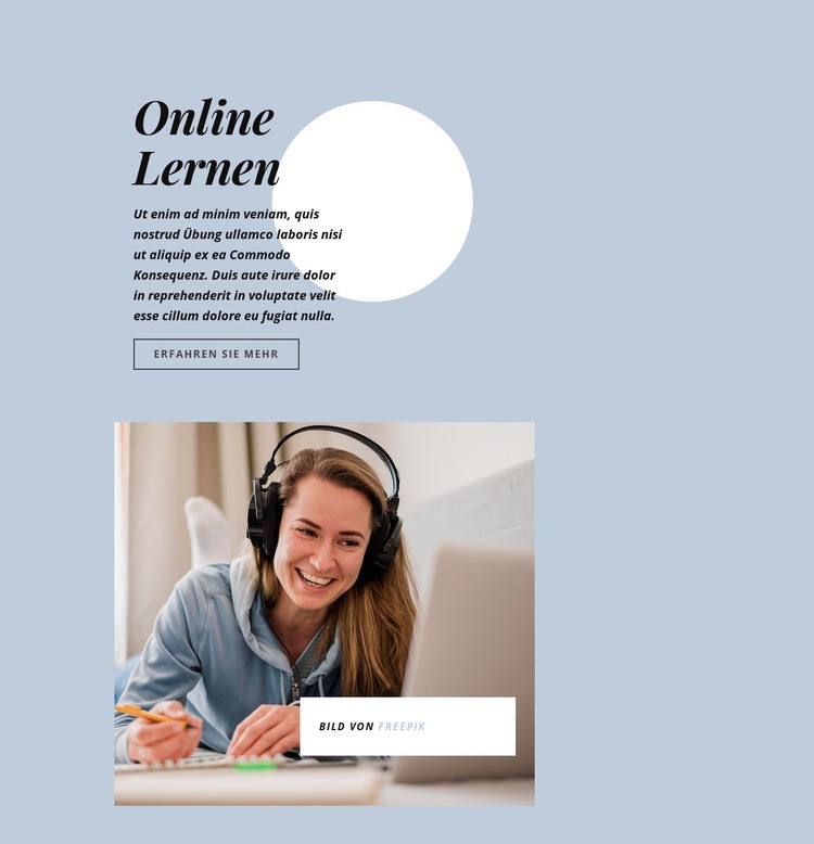 Stärken Sie Ihre geschäftlichen Fähigkeiten Landing Page