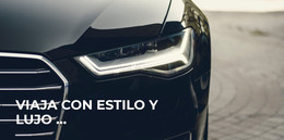 Estilo De Viaje De Lujo Reparación De Autos Html