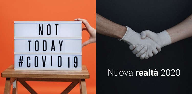 Non oggi covid19 Modello