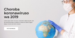 Koronawirus Choroba Darmowy Szablon Strony Internetowej CSS