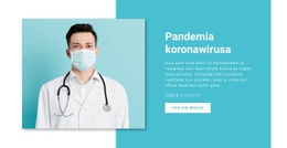 Koronawirus Nowe Informacje - Szablon Osobistej Witryny Internetowej