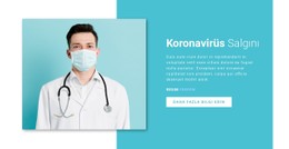 Koronavirüs Güncellemesi Için Duyarlı HTML5