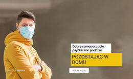 Dobre Samopoczucie Psychiczne Podczas Pobytu W Domu - Niestandardowy Projekt Strony Internetowej