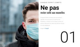 Modèle De Page De Destination Pour Santé Mentale