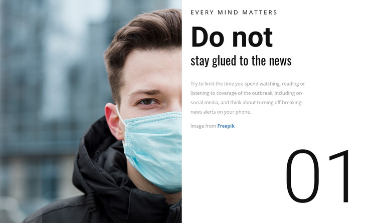 Mental Health Homepage Design