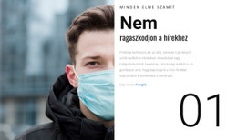 Mentális Egészség - Céloldal Sablon