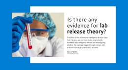 Website Design For Lab Release Theory