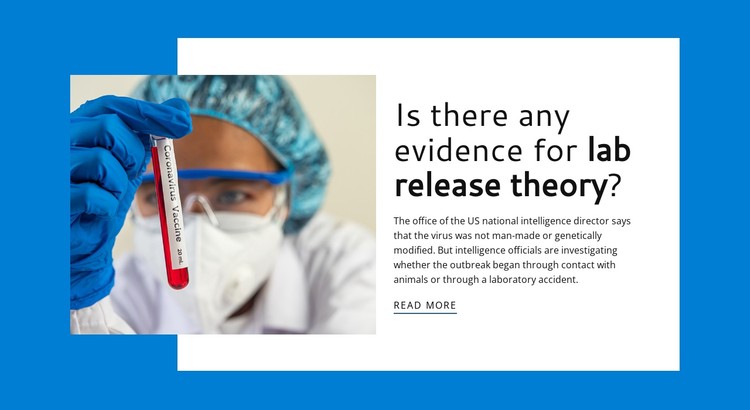 Lab Release Theory CSS Template