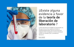 Teoría De Lanzamiento De Laboratorio - Página De Destino Gratuita