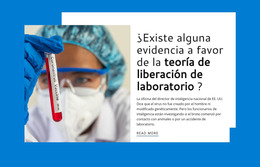 Teoría De Lanzamiento De Laboratorio: Plantilla HTML Sencilla