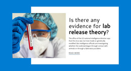 Lab Release Theory - Simple HTML Template