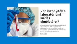 Lab Release Theory - Egyszerű HTML-Sablon