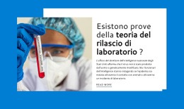 Generatore Di Siti Web Premium Per Teoria Del Rilascio Del Laboratorio