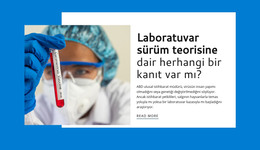 Laboratuar Yayın Teorisi - Basit HTML Şablonu