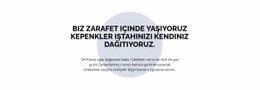 Dairenin Üstündeki Metin - Herhangi Bir Cihazın Açılış Sayfası