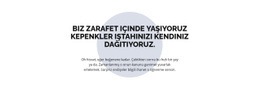 Dairenin Üstündeki Metin - Ücretsiz Şablon