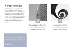 Structure D'Entreprise Modèle HTML5