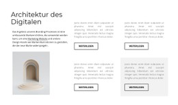 Vier Spalten Mit Text CSS-Layoutvorlage