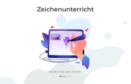 Zeichenunterricht - Website-Builder