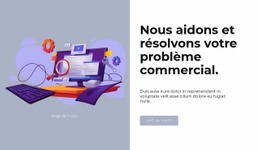 Modèle Web Réactif Pour Aide À La Création De Design