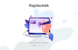 Rajzórák - Egyszerű HTML-Sablon