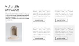 Négy Oszlop Szöveggel – Csodálatos Sablon Létrehozása