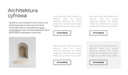 Cztery Kolumny Z Tekstem Szablon Układu CSS