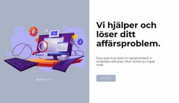 Responsiv Webbmall För Hjälp Med Designskapande