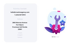 Kontakter I Vår Studio - Bästa Webbplatsmallen