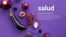 Composición De Verduras - Create HTML Page Online