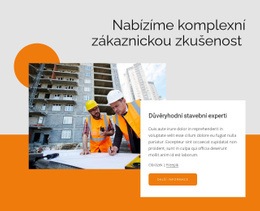 Šablona CSS Pro Důvěryhodní Stavební Experti