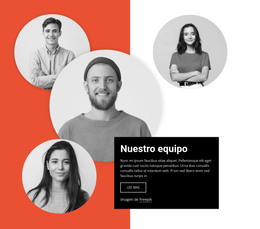 Bloque De Equipo Con Imágenes En Capas - Plantilla De Comercio Electrónico