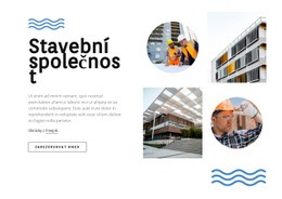 Kompletní Stavební Firma – Šablona Vstupní Stránky