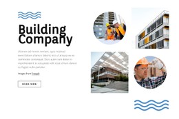 A Full-Service Construction Conpany Design Template