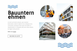 Kreativste Joomla-Vorlage Für Ein Full-Service-Bauunternehmen