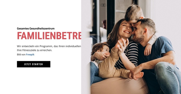 Familienbetreuungszentrum WordPress-Theme