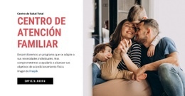 Plantilla HTML5 Exclusiva Para Centro De Cuidado Familiar