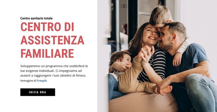 Centro di assistenza familiare Progettazione di siti web