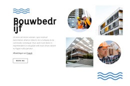 Een Full-Service Bouwbedrijf - Gratis Websitesjabloon