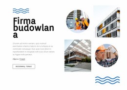 Kompletna Firma Budowlana - Darmowy Szablon Strony Internetowej