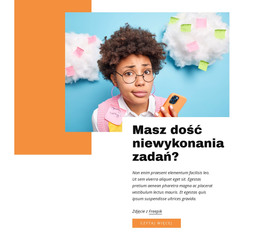 Landing HTML Dla Robienie Rzeczy