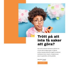 Få Saker Gjorda HTML-Mall