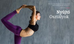 Nyújtóórák – Gyönyörű Sablonok Létrehozása