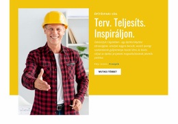 Az Építőipari Társaság - Gyönyörű Színgyűjtő Sablon