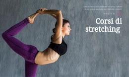 Corsi Di Stretching - HTML Builder Online